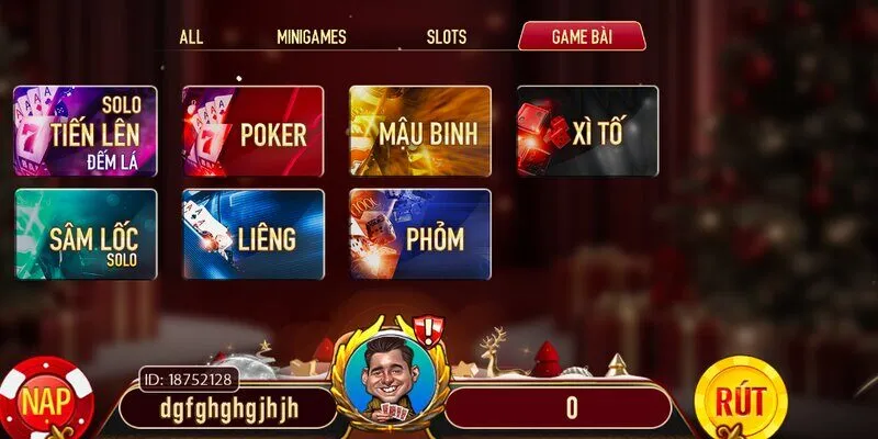 Sảnh game b&agrave;i được ưa chuộng nhất tại cổng game&nbsp;