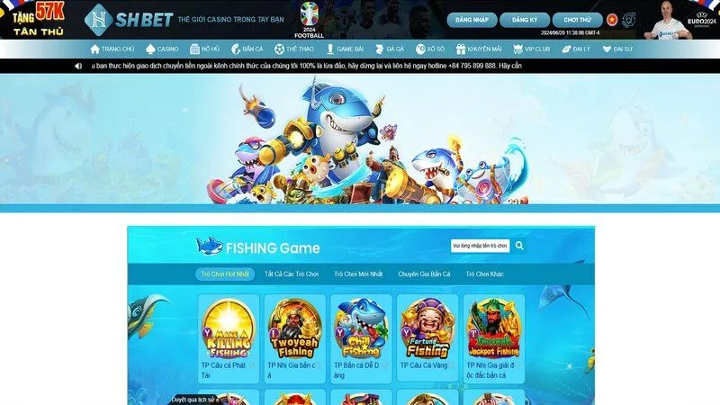 Đắm ch&igrave;m trong thế giới đại dương s&acirc;u thẳm tại sảnh bắn c&aacute;