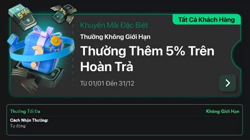 Tỷ lệ trả thưởng l&agrave; một điểm s&aacute;ng gi&uacute;p người chơi tăng lợi nhuận