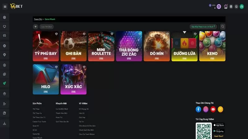 Game nhanh, thử th&aacute;ch mới lạ cho bet thủ y&ecirc;u tốc độ