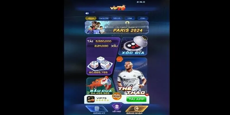 Cổng game mang tới kho sản phẩm ấn tượng v&agrave; đặc sắc nhất