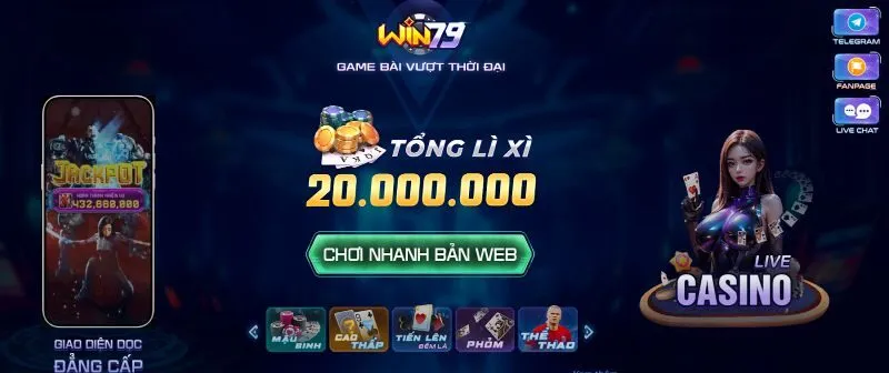 Win79 nổi bật với nhiều khuyến m&atilde;i hấp dẫn